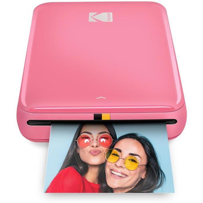 Imprimante photo - KODAK - PHOTO PRINTER - Rose - ZINK Zero Ink - Sans fil
