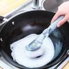 Soap Dispensing Dish Brush Versatile Long Handle Hydraulic Design Soap Dish Scrubber Brush for Home Kitchen