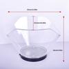Illuminated Ice Buckets Transparent Beverage Tub with Glowing LED Champagne Container Beverages Chiller for Parties
