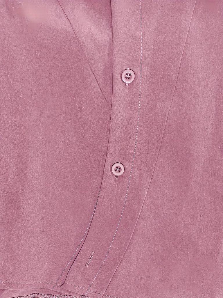 Camicia Casual Asimmetrica da Donna Taglie Forti