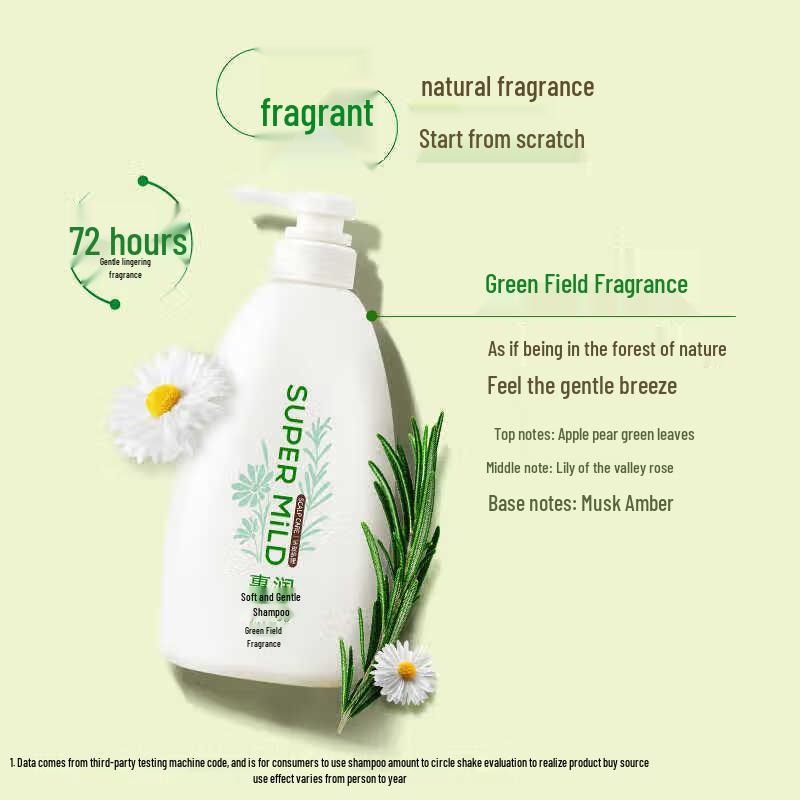 Huirun Green Field Fragrance Shampoo & Conditioner Set