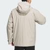adidas Three-In-One Rain.Rdy Parka With Down Liner Men Outerwear Beige IL8986