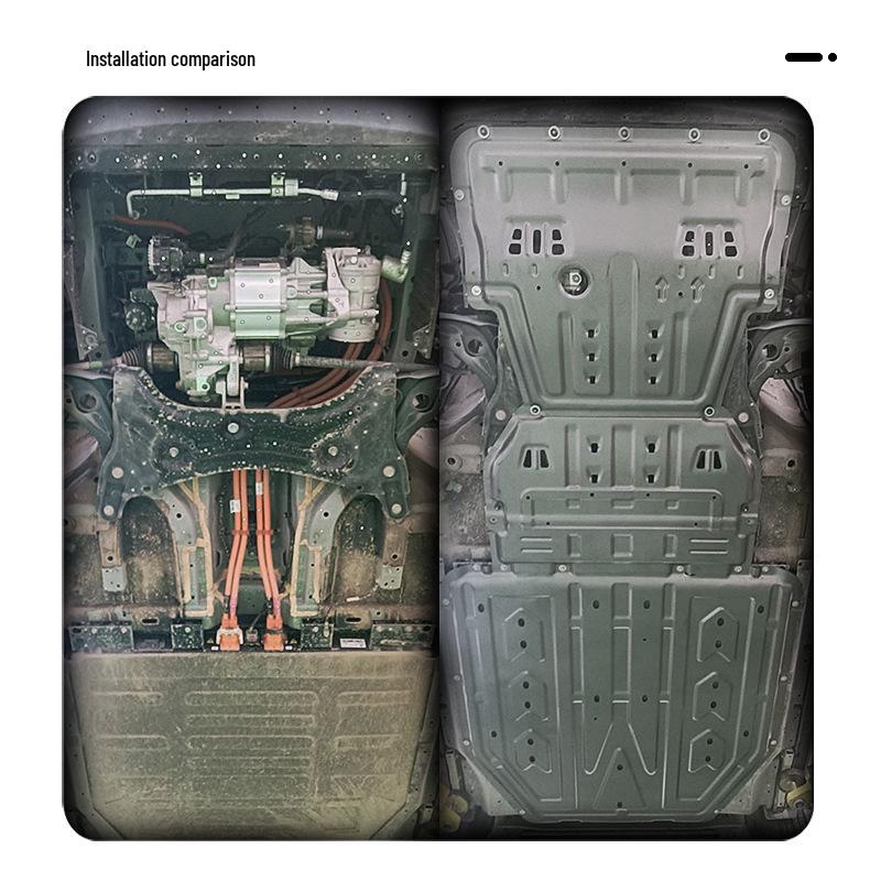 Geely Geometry e 22-23 Chassis Guard: Wear & Impact Resistant Battery/Motor Protection Plate.