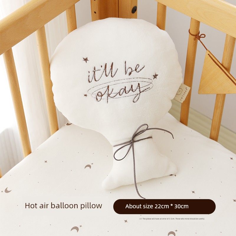 

INS Fengyunduo Pillow Cushion Baby Bedside Pillow Children s Plush Art Home Bay Window Decoration Photo Props ins wind balloon pillow Default