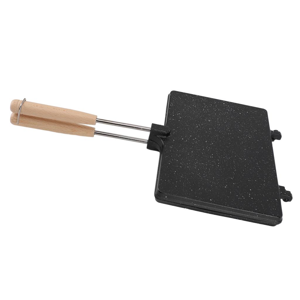 Hand Sandwich Maker Multifunctional Double Sided Prevent Stick Hand Toaster Sandwich Maker for Home Breakfast