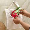 Large Capacity Vegetable Storage Bag Hollow Widen Handle Underwear Socks Hanging Bag Breathable Reusable Kitchen Mesh Bag Home