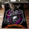 1pc Jack Christmas7 Design Printed Area Rug Carpet for Bedroom Living Room Home Decor Rugs Mat Non Slip Mat Rug for Bedside
