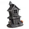 Halloween Decor Exquisite Resin Craft Desktop Figurine DIY Scene Layout Festival Adornment Home Decoration Tabletop Ornaments