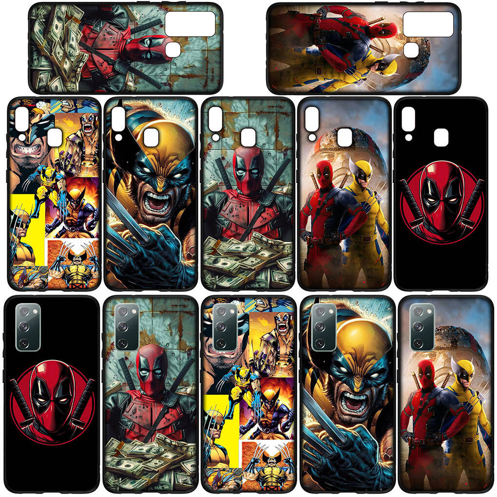 Case for iPhone 17 16 15 Xiaomi Poco F8 F7 X7 X6 M8 C85 C75 C71 Redmi Note 14 13 12 11 Pro Max A3 A4 14C 13C 15C Deadpool VS Wolverine Superhero Cover