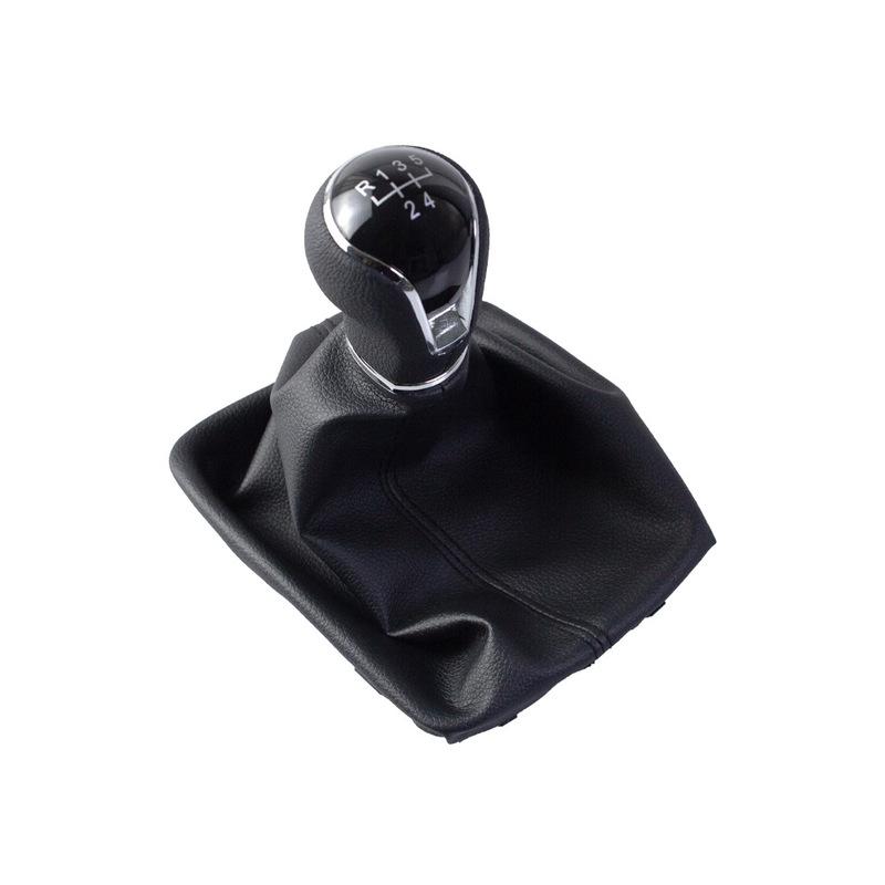 5/6 Speed For Seat Leon Lll MK3 2012-2017 Car Gear Head Black Wire Dust Cover Shift Handball Gear Handle Interior Accessories