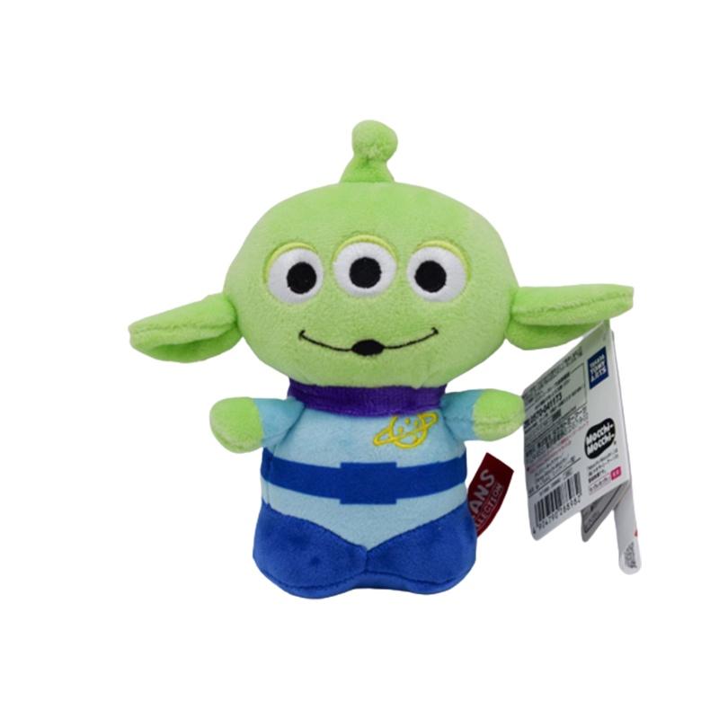 Boneco de Pelúcia Pingente Alien Toy Story Fofo Olhos Grandes Macio e Seguro para Crianças