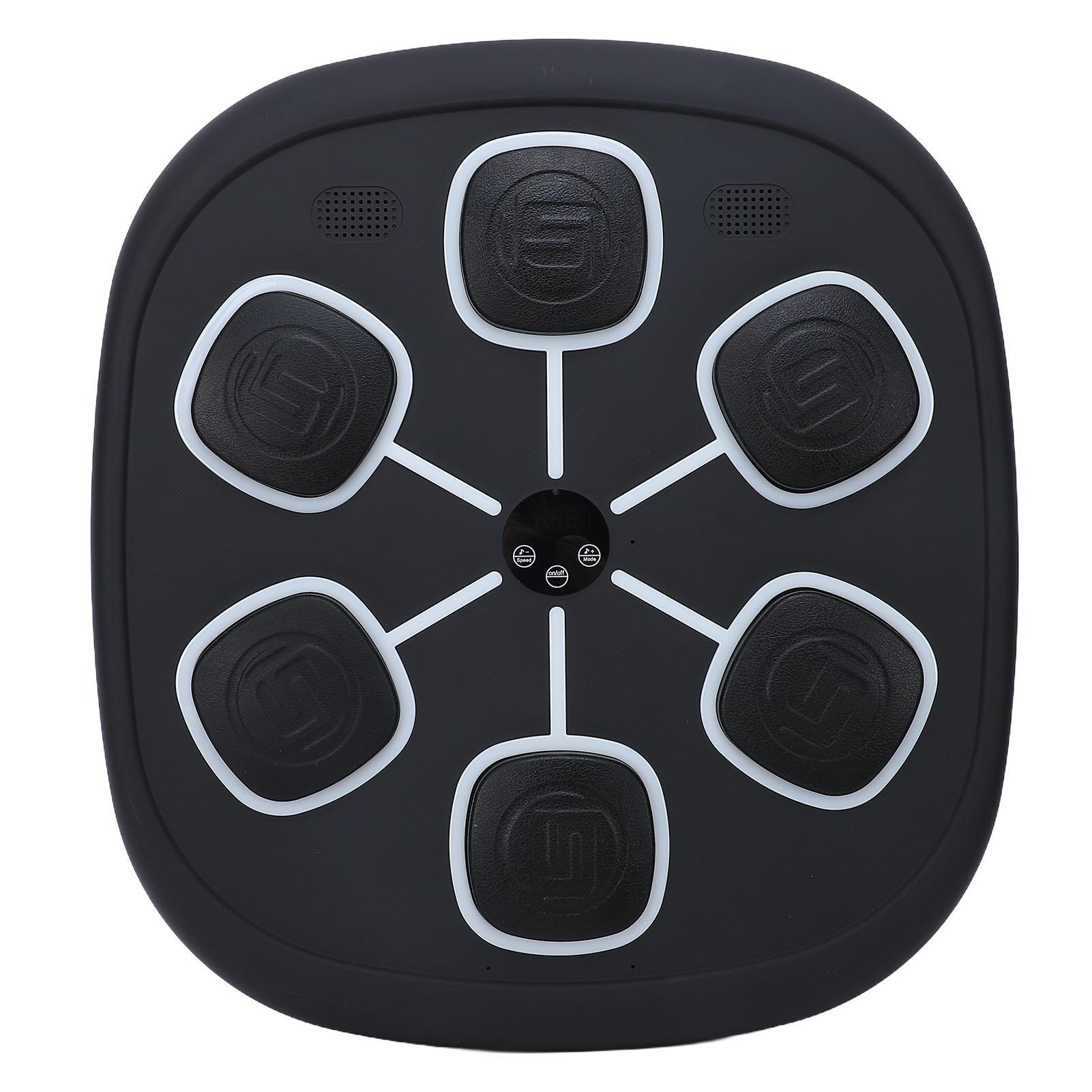

Умная музыкальная боксерская машина Bluetooth, настенная, со светодиодной мишенью, боксерское тренировочное оборудование для тренировки ударов, с перчатками для взрослых