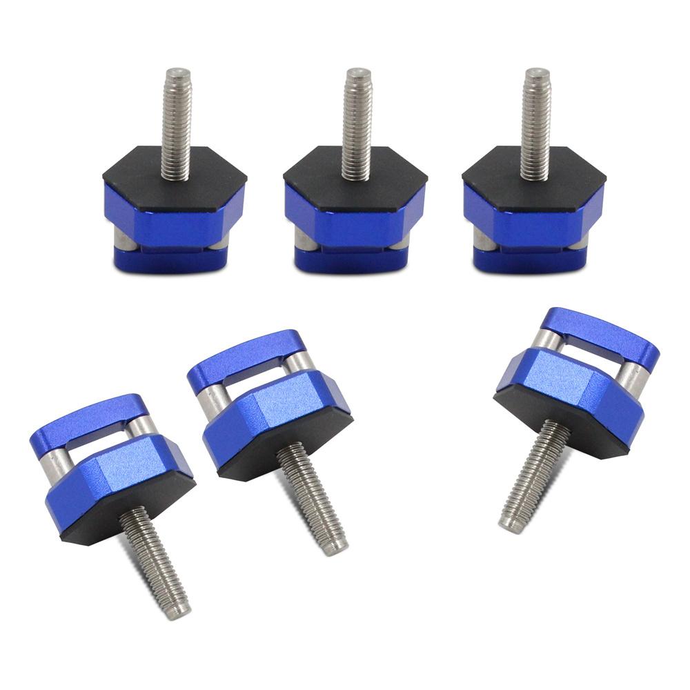 

6PCS Car Aluminum Alloy Hardtop Bolts Fit for Jeep Wrangler JK JL JT Gladiator