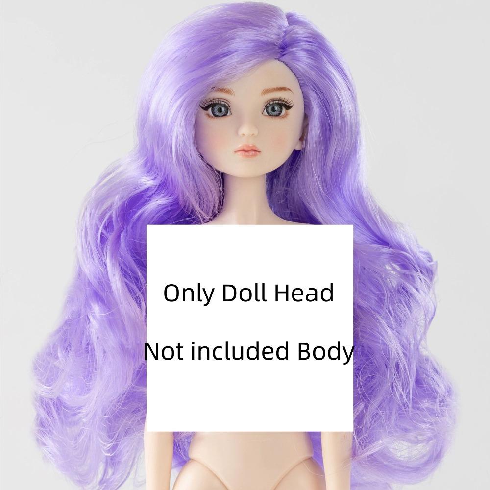 Joint Movable Make-up Doll Head Curly Hair Doll Body Humanoid Doll Supermodel Doll Body Girls Gift