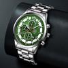 2pc Men's Quartz Watch Set, Men's Casual Watch, Business Watch, Men's Gift