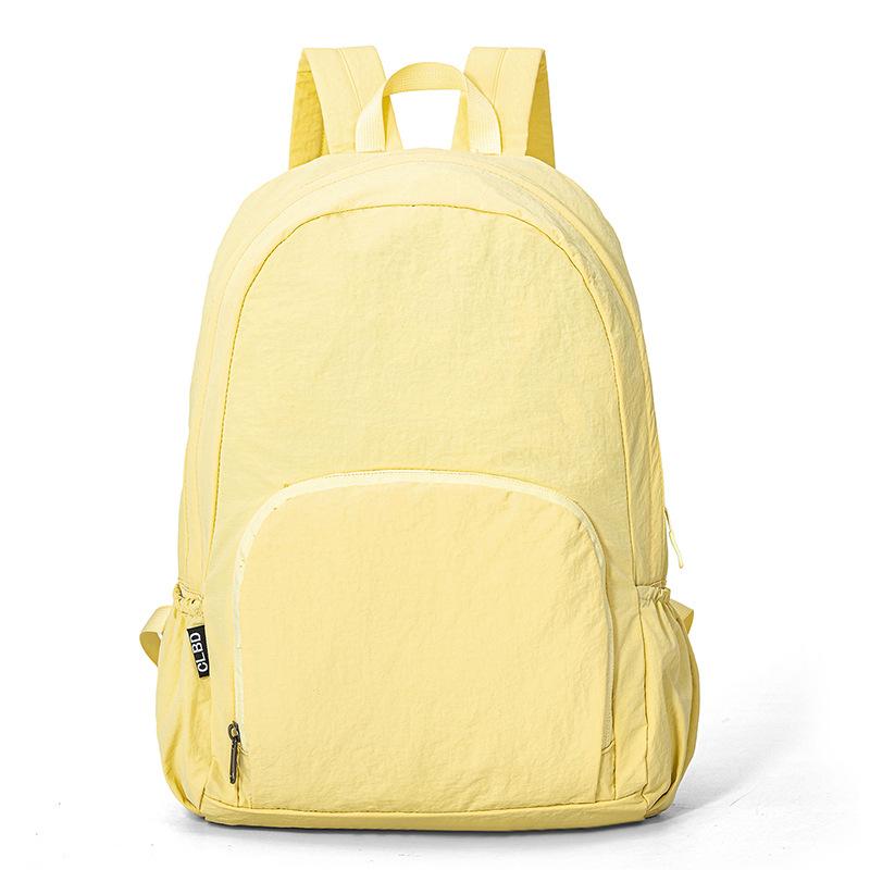 Outdoor Multi-functional Travel Leisure Folding Backpack Training Class Student Schoolbag Large Capacity