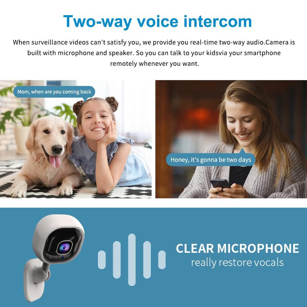 A3 High-Definition Night Vision Camera Baby Safety Monitoring Wifi Remote Connection Two-Way Intercom Camera
