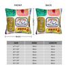 Cuadros Decorations Sardines Nordic Pillow Case  Soft Pillow Cover For Living Room Sofa Kawaii Pillowcases