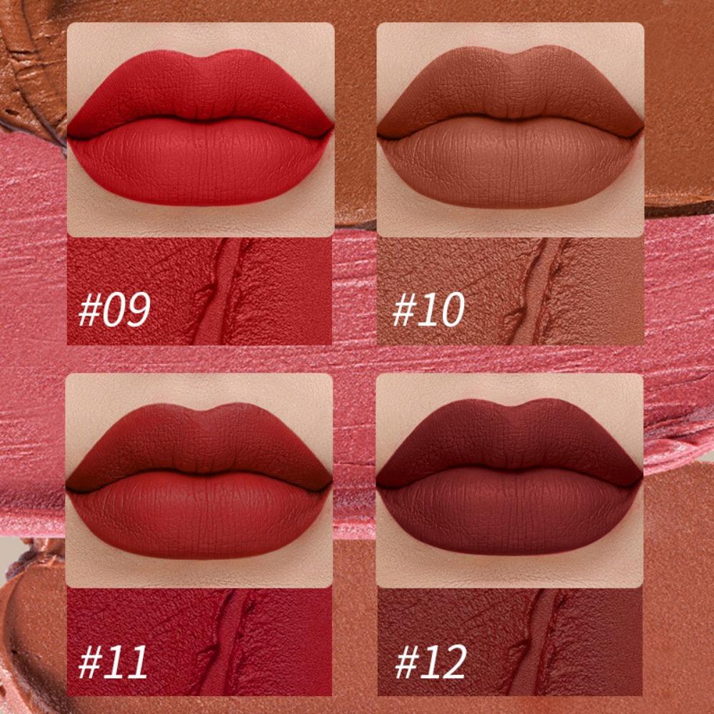 MAXFINE 2-in-1-Lippenstift-Set, matt, mit Antihaftbeschichtung