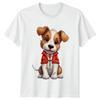 Cute Puppy Dog Animals Graphic Tee Mens Womens Unisex T-Shirt Design