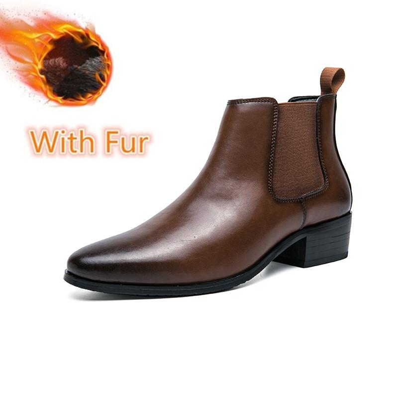 

Модная винтажная мужская обувь ручной работы, мужские зимние плюшевые зимние сапоги 2024 года, новое поступление, ботильоны для мужчин, фирменные универсальные мужские ботинки челси 44