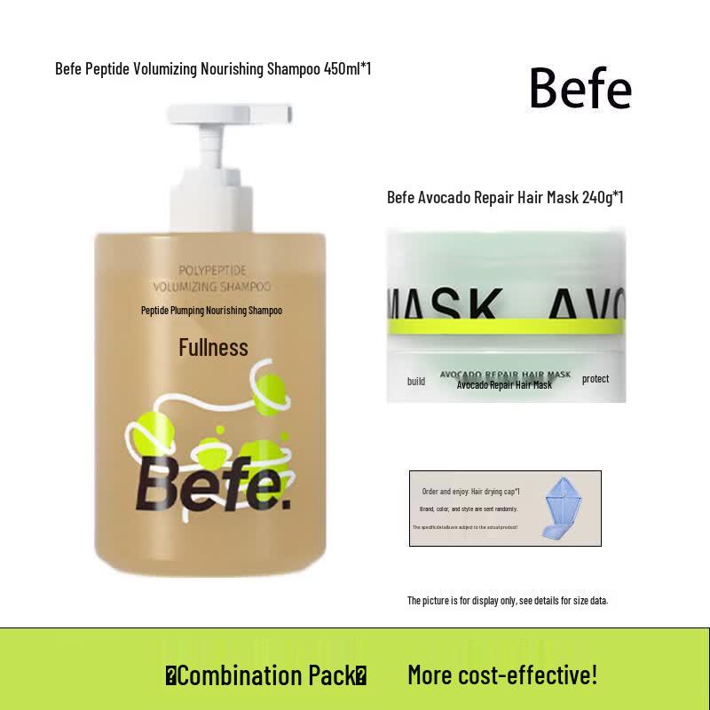 BeFe Polypeptide Shampoo & Avocado Hair Mask Set