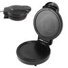 Electric Round Griddle 6.89in Heating Diameter Anti Stick 1000W Double Side Heating Countertop Pizza Maker for Pancake