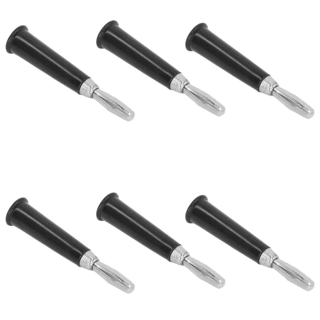 100 Stück Horn-Bananenstecker Messing-Zink-Legierung ABS geschweißte Bananenstecker Anschluss für LKW-Batterien