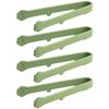 4Pcs/Set Creative Silicone Mini Snack Food Tongs Non-slip Handles BBQ Bread Ice Cube Fruits Clip Kitchen Accessories