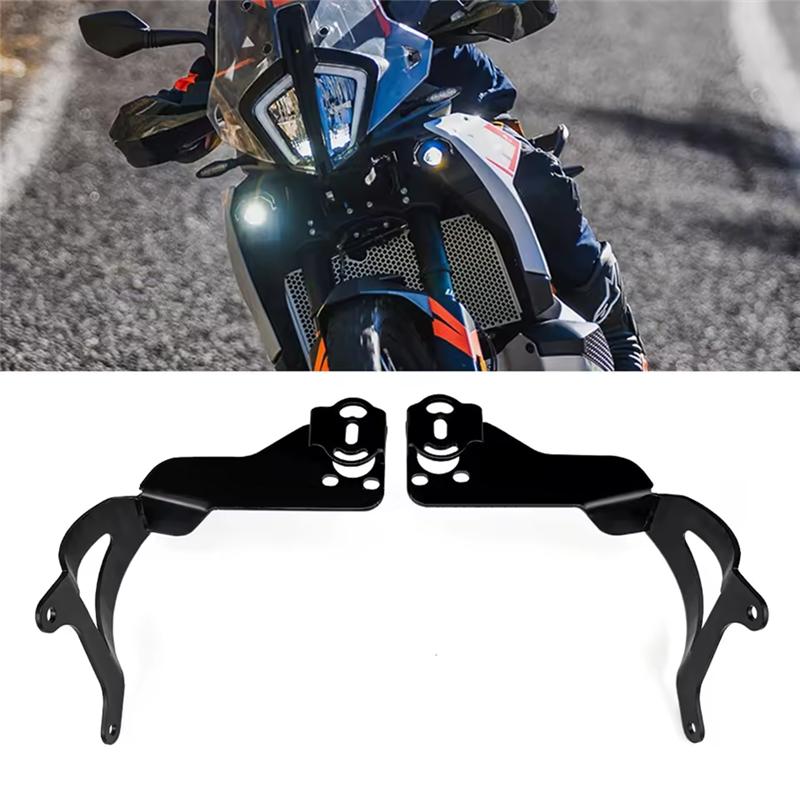 A16P-Motorcycle Spotlights Bracket Spotlights Bracket For 790 Adventure Fog Light Mount Motorcycle Accessories