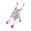 Foldable Children's Play Stroller Toy for Girls – Simulation Square Street Stall Design