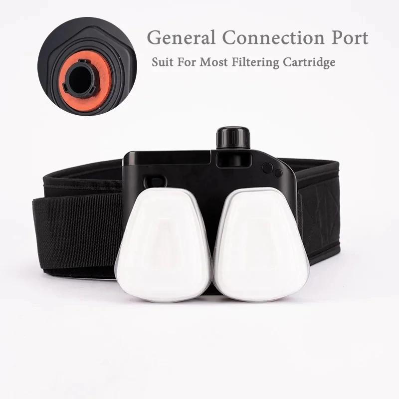 6200 Dust Gas Dual Industrial Mask Painting Powered Air Chemical For Electric Spraying Filters Work Safety Purifying