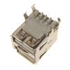 Usb Type A Angled Double Socket For Printing