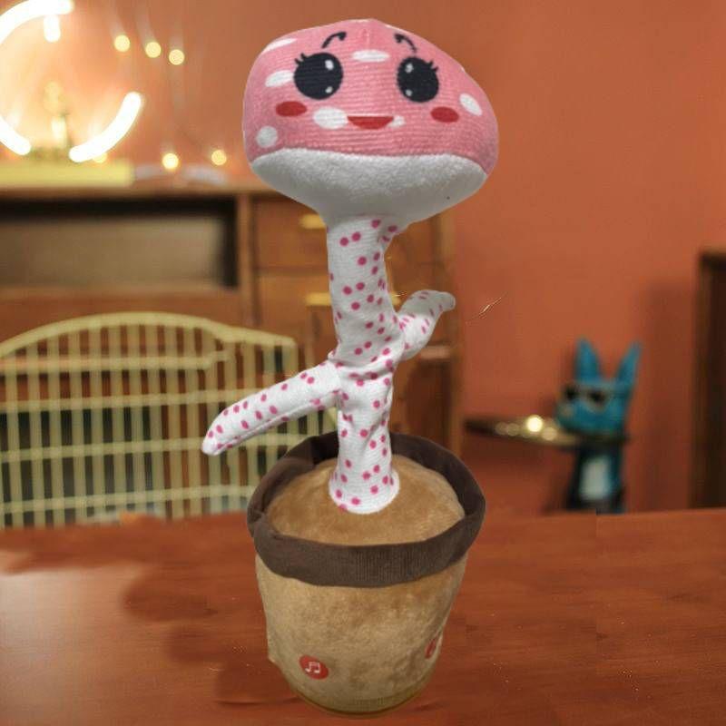 

Кактус Запись Танцующий Плюшевый Детская Игрушка Поющий Говорящий Крутящийся Вечеринка Домашний Декор Mushroom