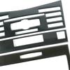 Consola Central Aire Acondicionado CD Panel de Control Decoración de Marco Para Mercedes Benz Clase E W212 2009-2011 Color Fibra de Carbono
