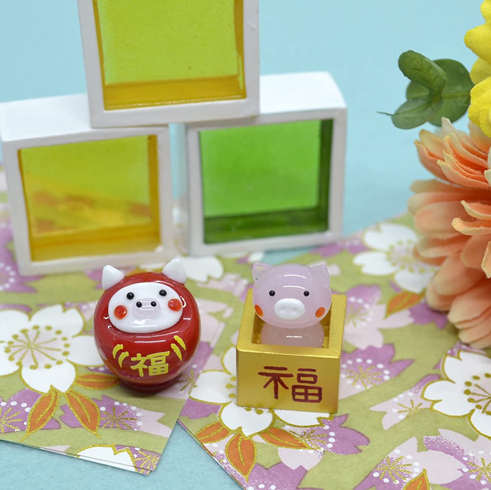 Four Cart Cute Handmade Glass Crafts Budalma