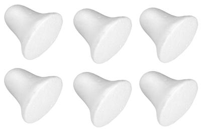 Styrofoam Bells 5cm 6pcs | AS-584Z