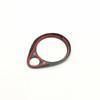 ABS Carbon Fiber Front Mittleren Zentralen Lautsprecher Sound Horn Ring Rahmen Abdeckung Trim Für Jeep Grand Cherokee 2014 2015 2016