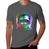 Astronaut Raccoon T-Shirt Short sleeve tee quick-drying blacks t shirts