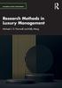 The Research Methods In Luxury Management Book