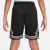 Jordan Logo Print Striped Casual Sports Shorts For Kids Kids Bottoms Black DR8097-010