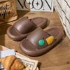 Fashion Women Indoor Bathroom Slippers 2025 Summer New Cute Cartoon Duck Soft EVA Anti-slip Couples Outdoor Home Shower Beach Slides