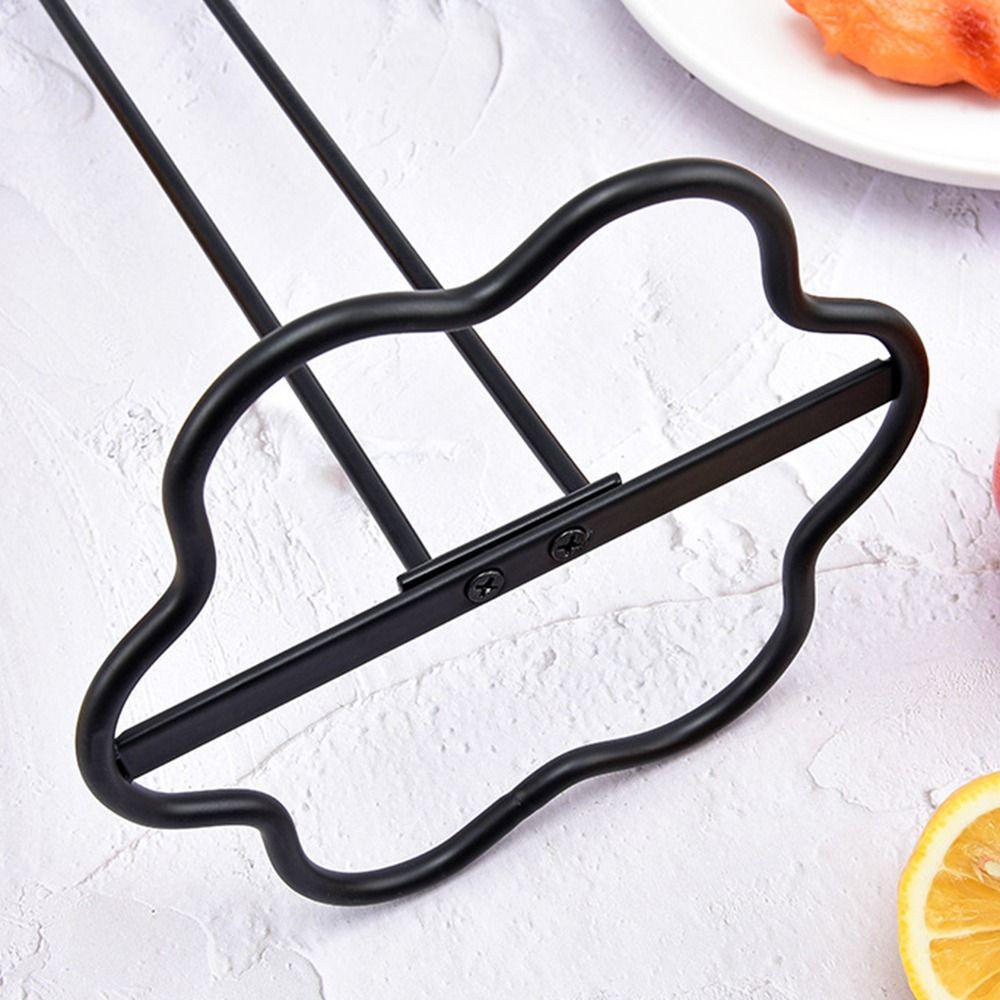 Vertical Roll Paper Towel Holder Iron Paper Towel Stand Vertical Napkins Rack  Table Decor