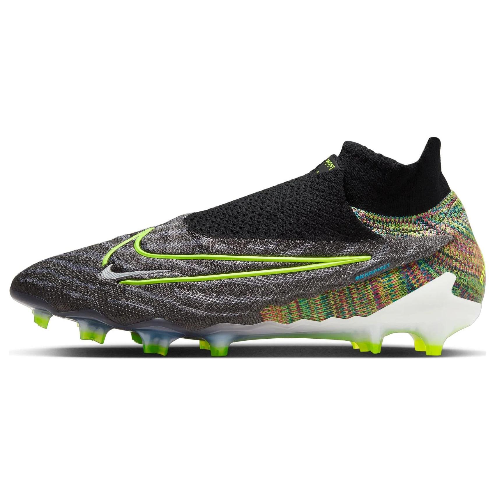

new Nike Phantom Gx Elite Gripknit Df Fusion Fg Black Volt 41