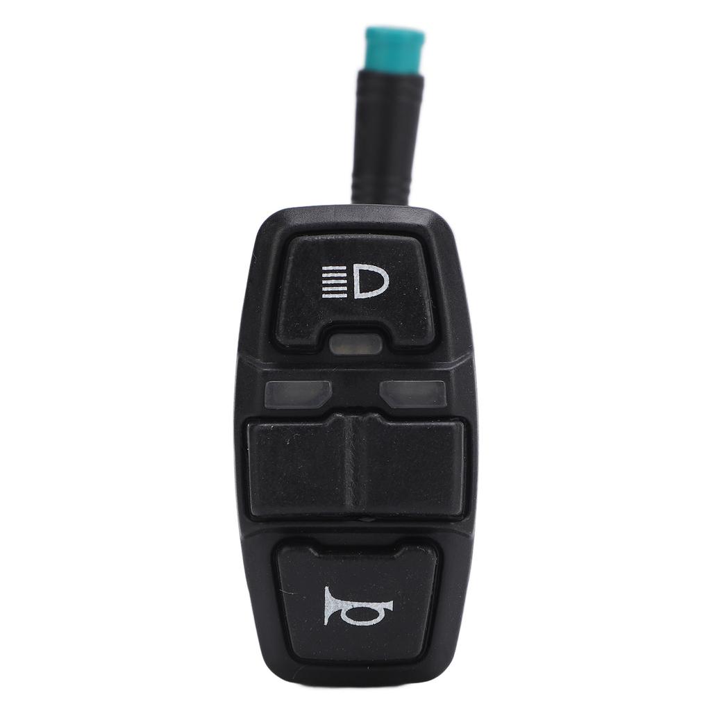 3 i 1 Elektrisk Sparkesykkel Funksjonsbryter ABS Frontlys Horn Blinklys Kontrollbryter for KUGOO M5