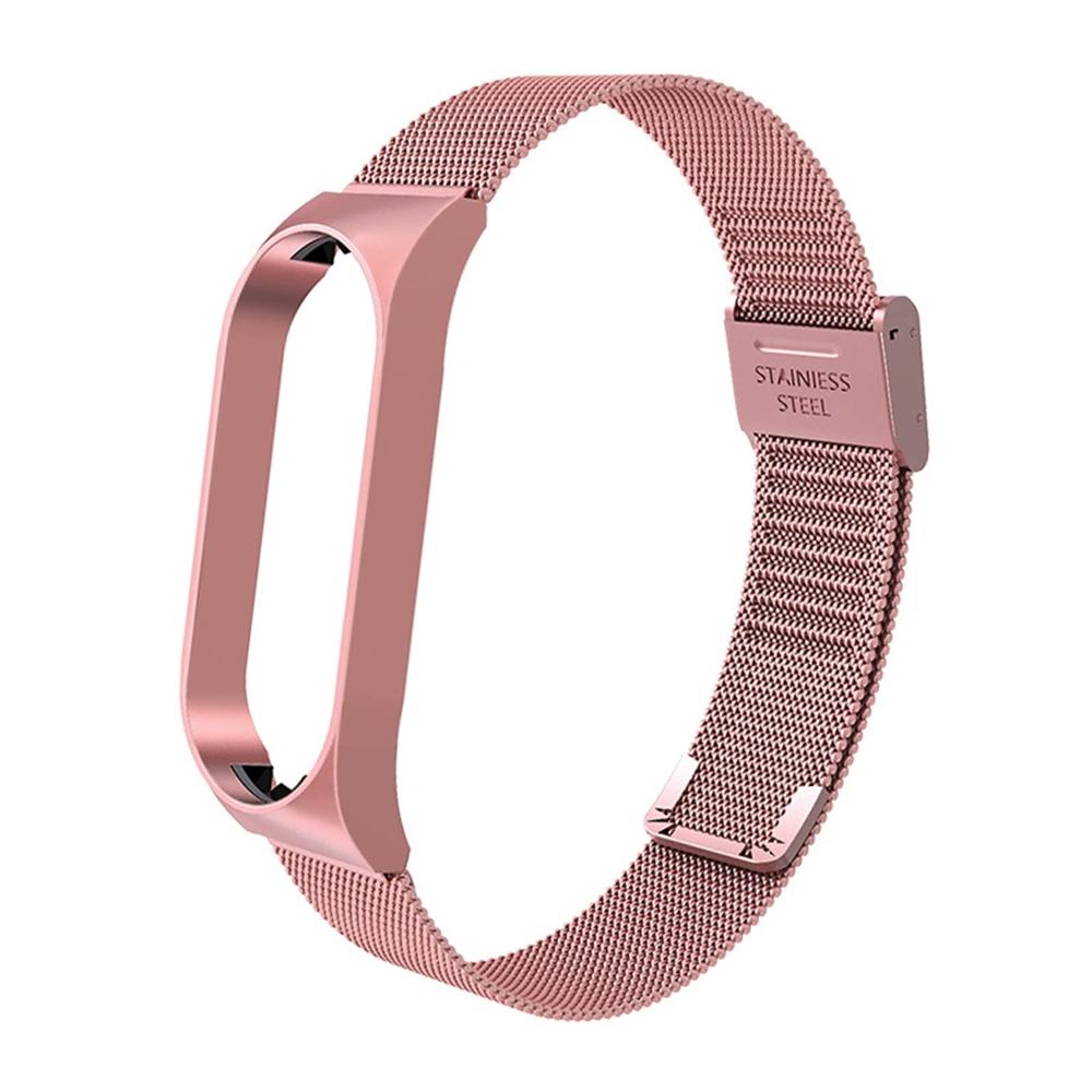 Xiaomi Mi Band 7 6 5 Edition Mailand Armband Schnalle Smartwatch Ersatz Metallarmband, geeignet für das Edelstahlarmband