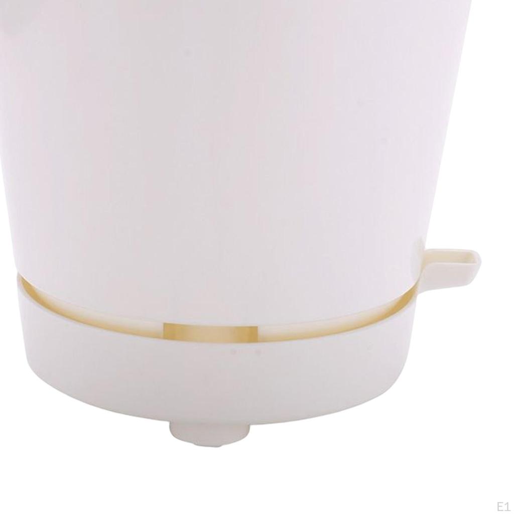 Plant Pot, Self Watering Flower Pots with Drainage Hole, Nursery Planting for Indoor & Outdoor