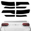 8Pcs Rear Tail Light Vinyl Tint Film Overlay For Jeep Grand Cherokee 2014 -