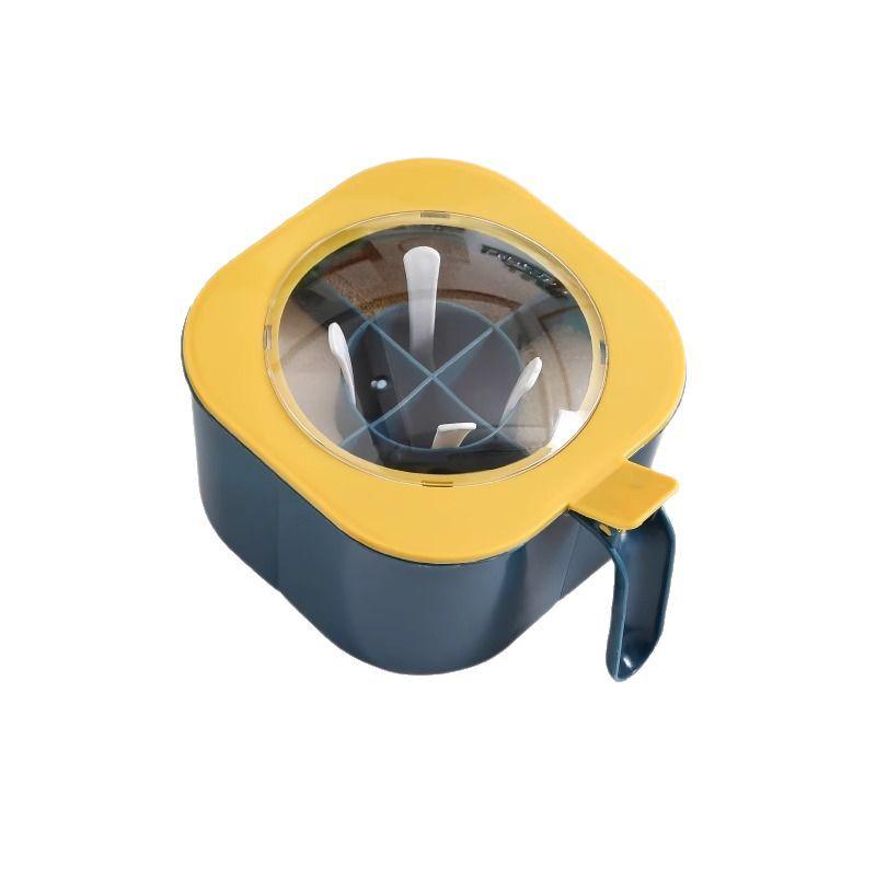 Multi-compartment Spice Box for Kitchen and Home Use