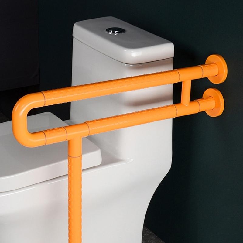 Nonslip Bathroom Handle Elderly Support Shower Rail Toilet Handrail Stainless Steels Grab Bar Easy Installation